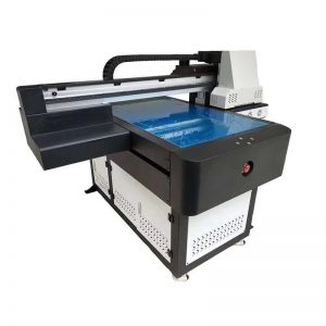 मल्टीफंक्शन उच्च गुणवत्ता डीटीजी फ्लॅटबेड यूव्ही प्रिंटर एलईडी यूव्ही हेड रिमहॉ लाकूड WER-ED6090UV